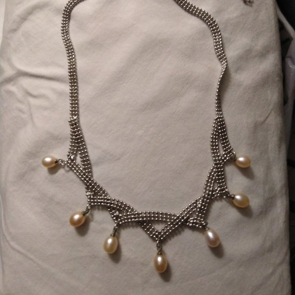 Gorgeous 😍 Pink Akoya Pearl Pendant Necklace *NEW*